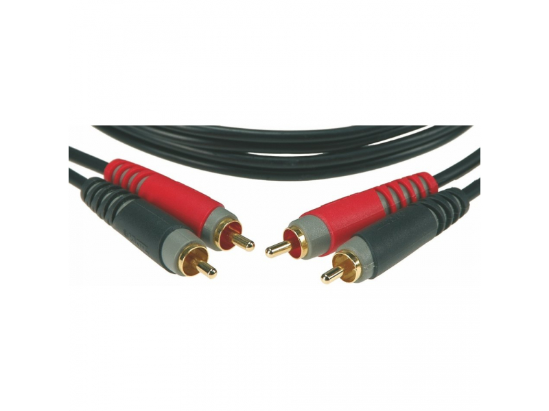 KLOTZ AT-CC0300 kabel 2x RCA - 2x RCA pozłacany 3 m